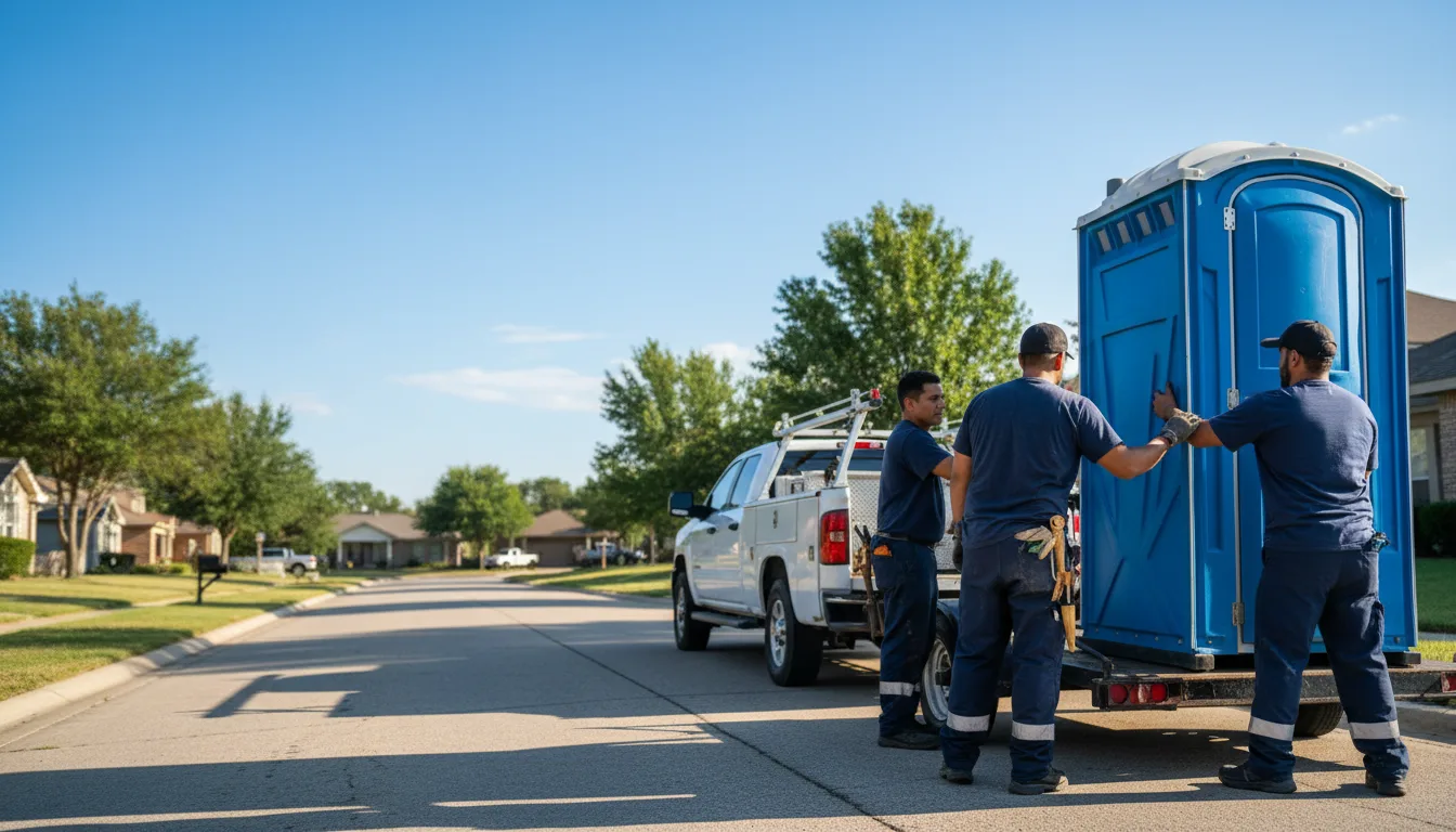 Portable Toilet Rental in Mathis, TX near me